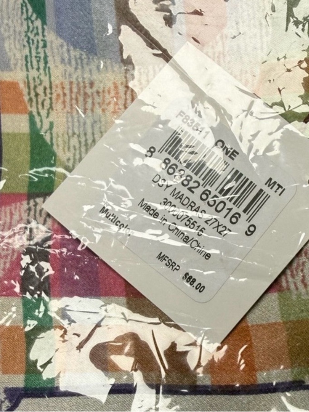 Coach Daisy Madres scarf NWT 27 x 27 - Picture 6 of 6